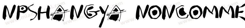 NPshangya Noncommercial Regula字体转换